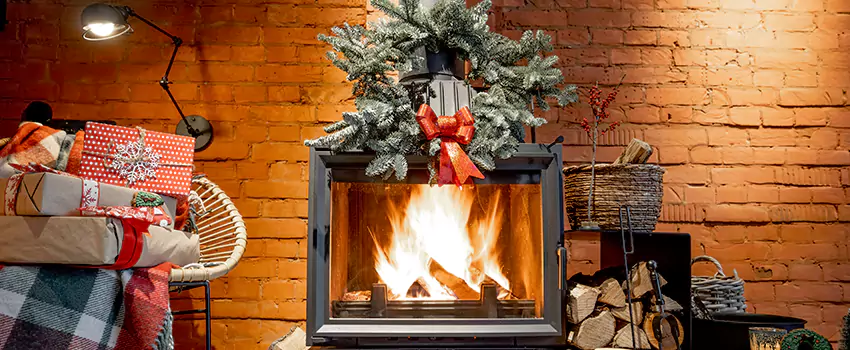 Travis Industries Linear Gas Fireplace Installation in Ashwaubenon, Wisconsin