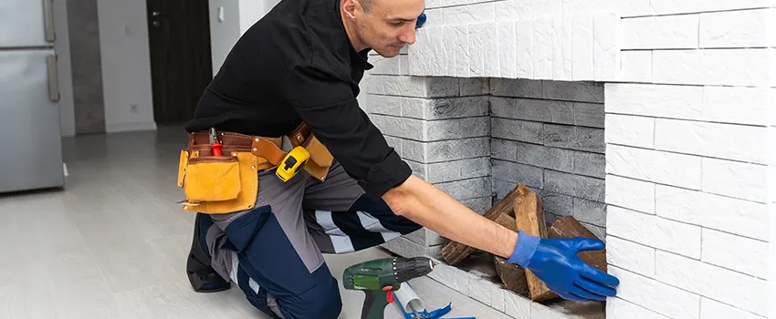 Fireplace Damaged Damper Frame Repair Services in Ashwaubenon, Wisconsin