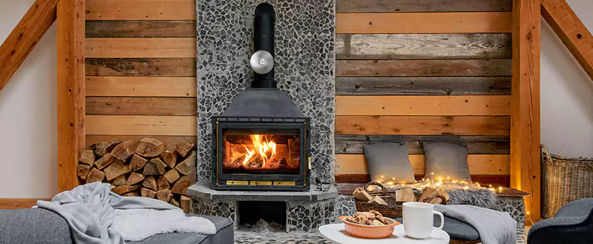Thelin Hearth Products Direct Vent Gas Stove Fireplace Inspection in Ashwaubenon, Wisconsin