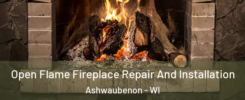  Open Flame Fireplace Repair And Installation Ashwaubenon - WI